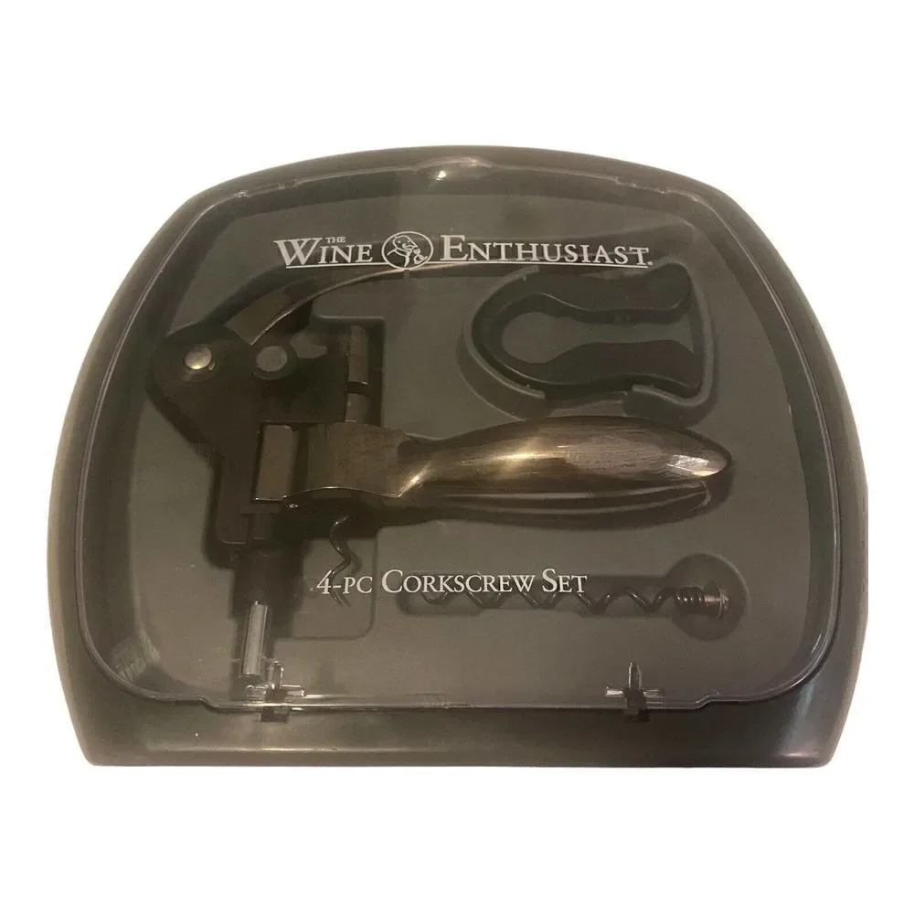 Wine Enthusiast 4-piece Corkscrew Set